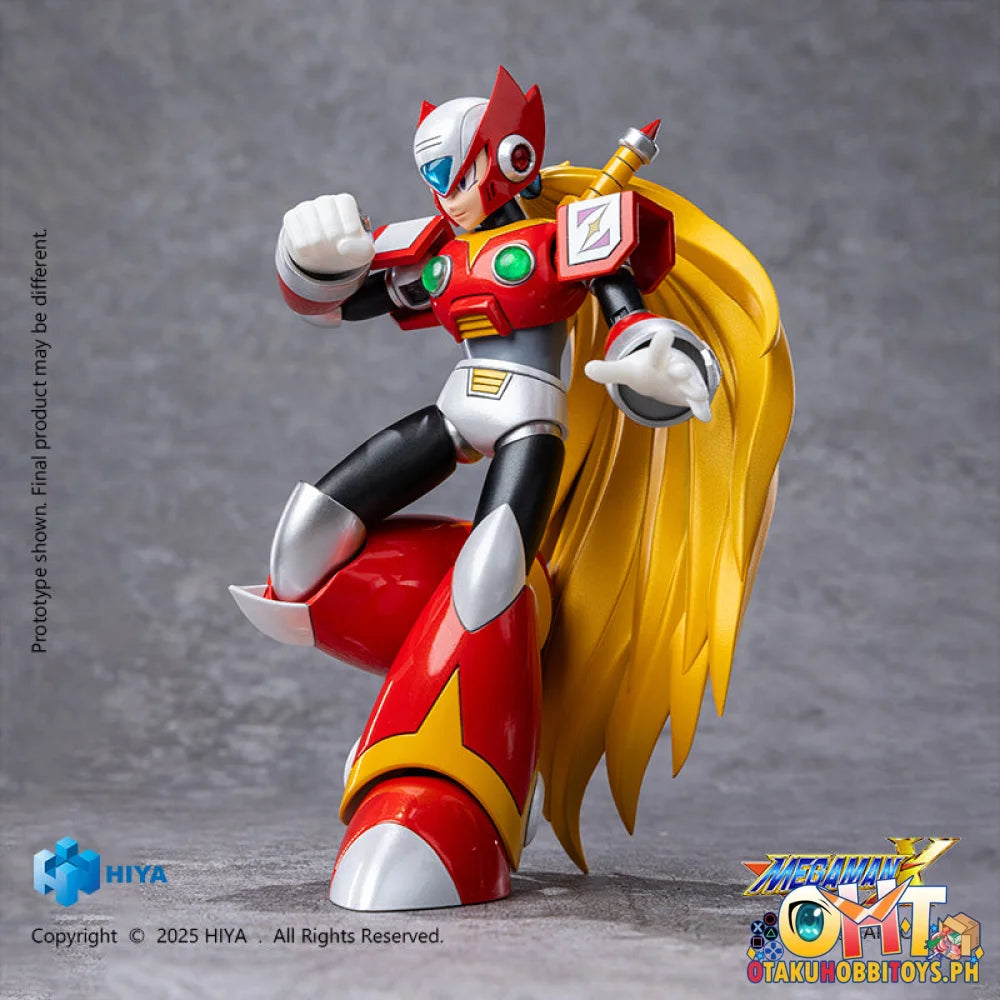 Hiya Toys 1/12 Exquisite Basic Series 5.7 Inch Mega Man X series ZERO Action Figure Articulated Figure Prize Figure