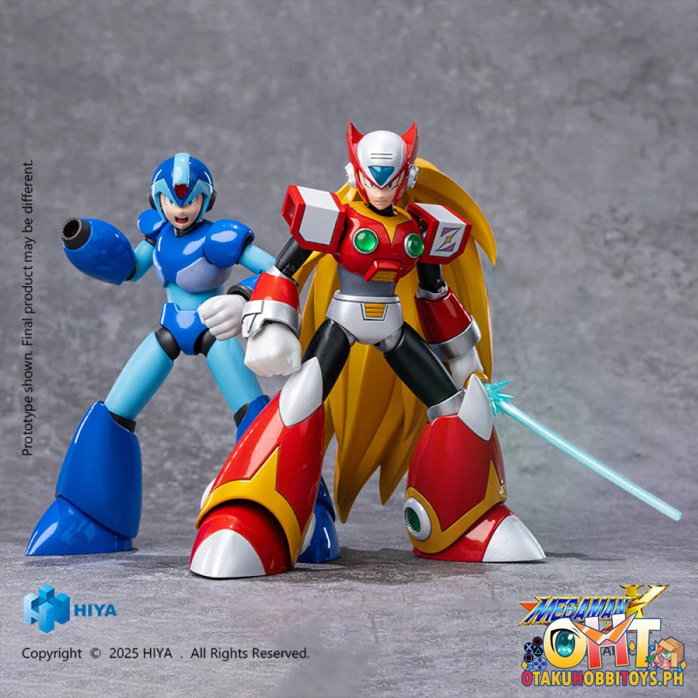 Hiya Toys 1/12 Exquisite Basic Series 5.7 Inch Mega Man X series ZERO Action Figure Articulated Figure Prize Figure