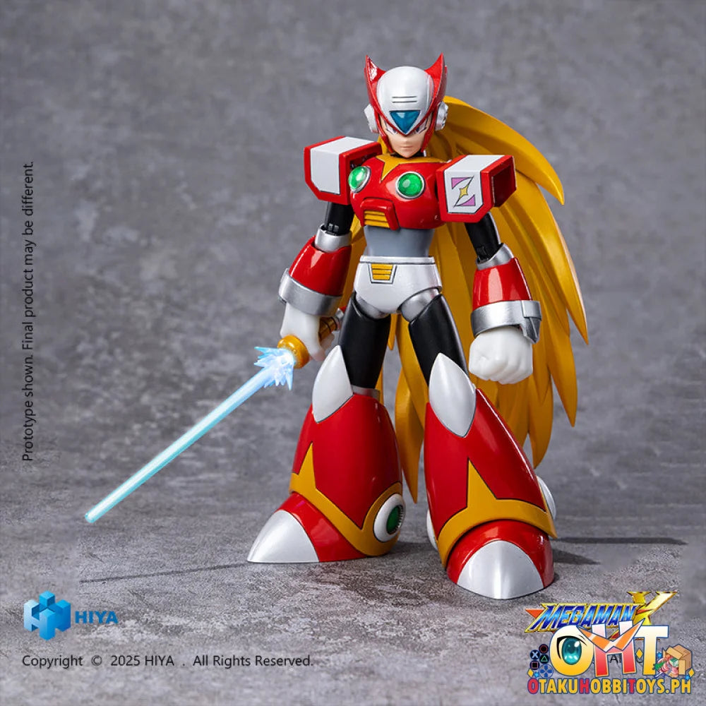 Hiya Toys 1/12 Exquisite Basic Series 5.7 Inch Mega Man X series ZERO Action Figure Articulated Figure Prize Figure