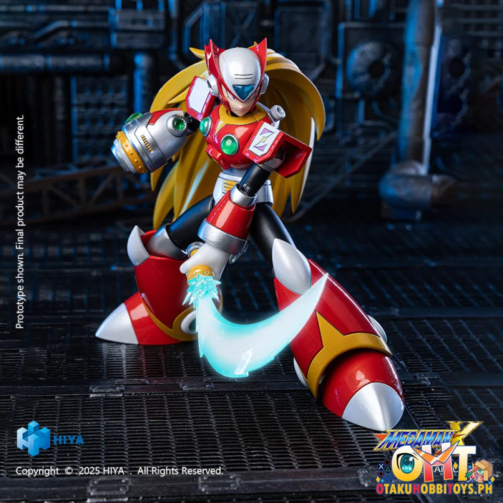 Hiya Toys 1/12 Exquisite Basic Series 5.7 Inch Mega Man X series ZERO Action Figure Articulated Figure Prize Figure