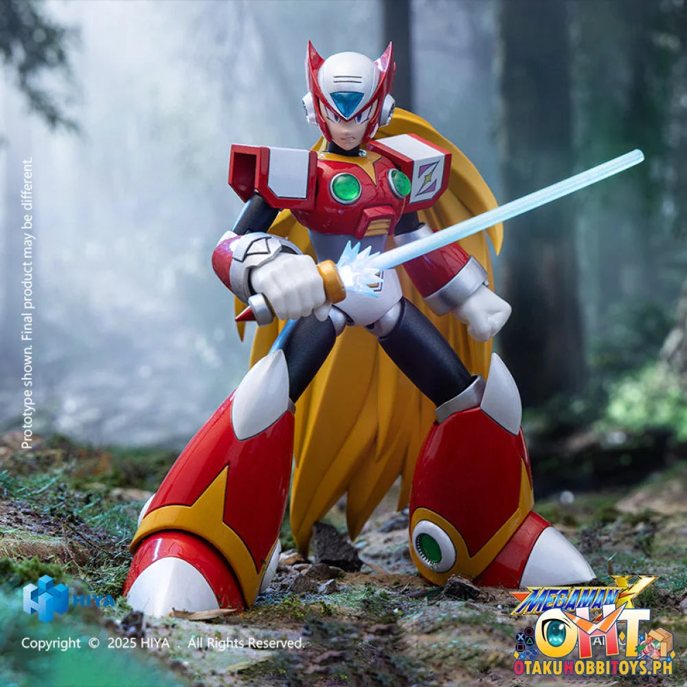 Hiya Toys 1/12 Exquisite Basic Series 5.7 Inch Mega Man X series ZERO Action Figure Articulated Figure Prize Figure