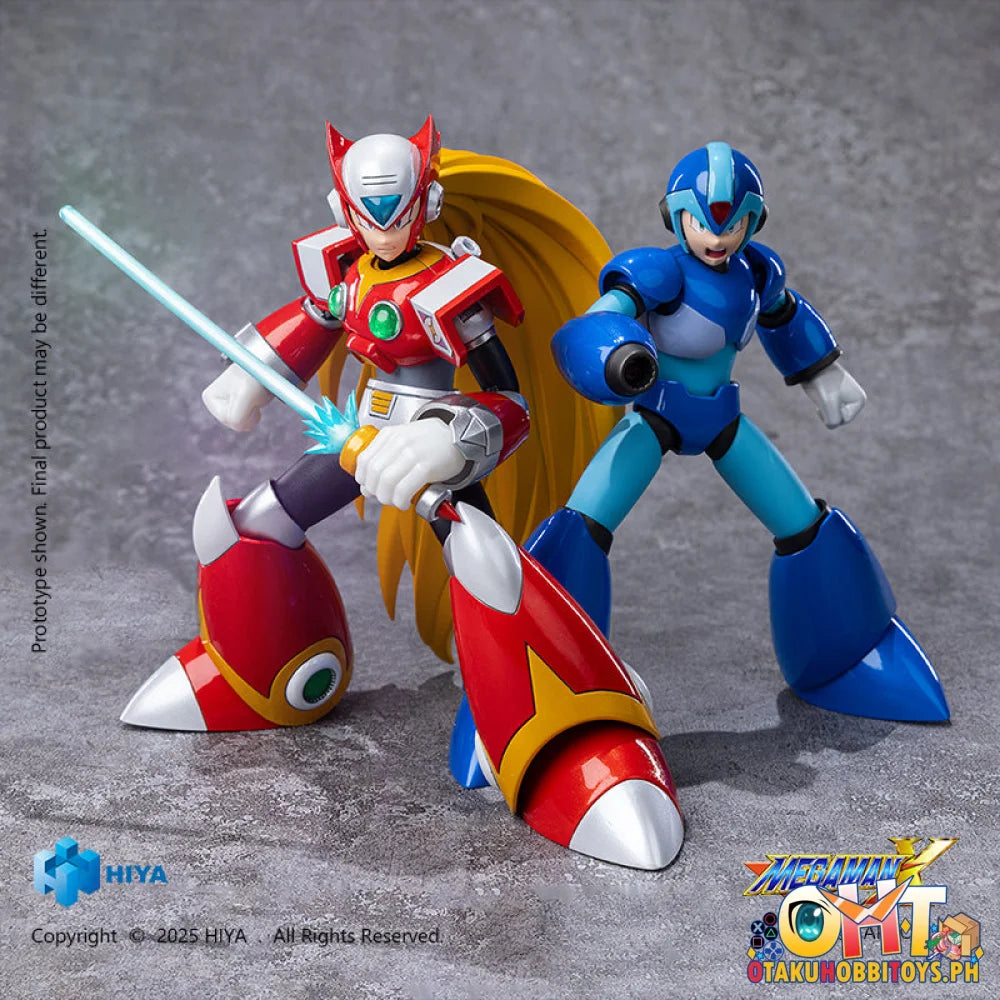 Hiya Toys 1/12 Exquisite Basic Series 5.7 Inch Mega Man X series ZERO Action Figure Articulated Figure Prize Figure