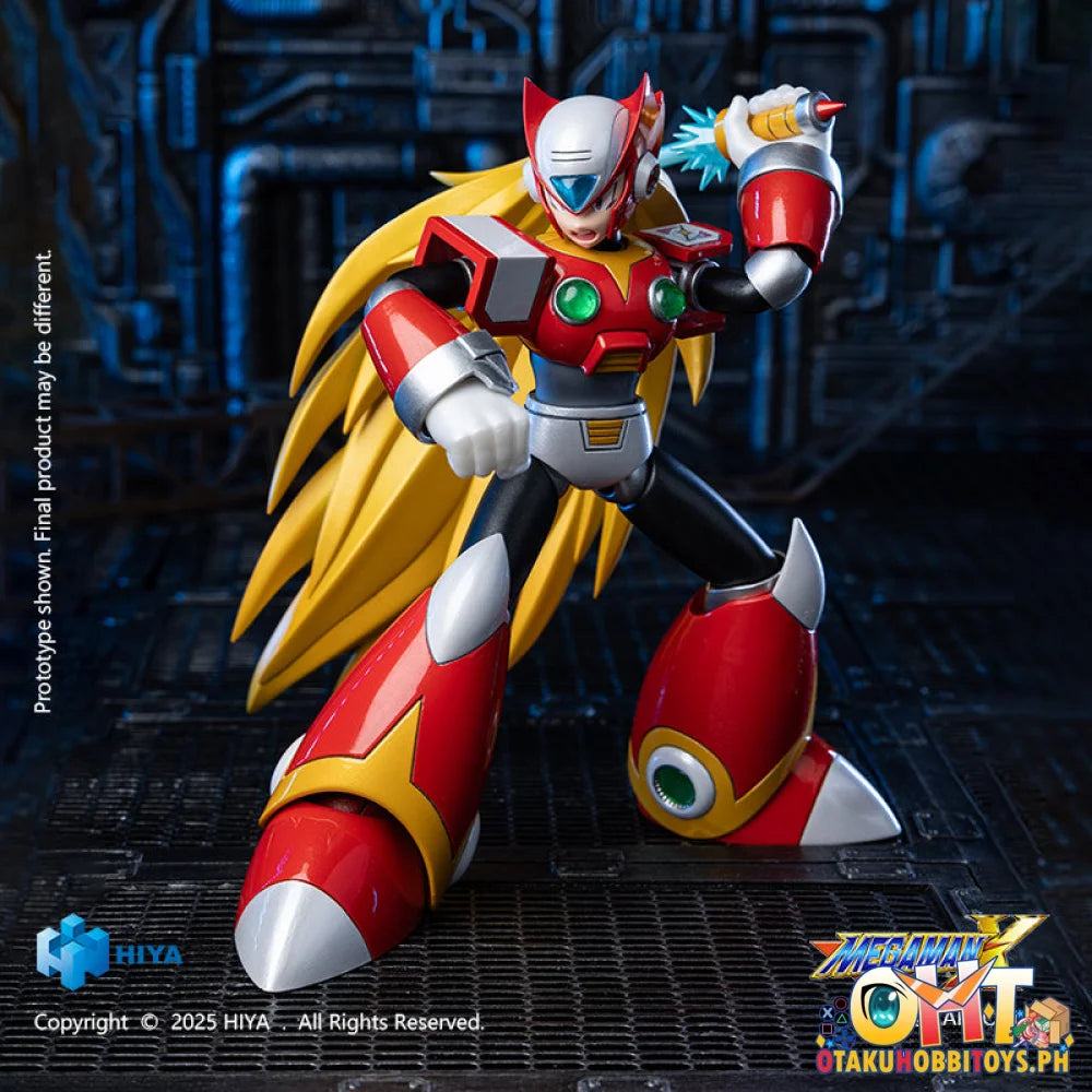 Hiya Toys 1/12 Exquisite Basic Series 5.7 Inch Mega Man X series ZERO Action Figure Articulated Figure Prize Figure