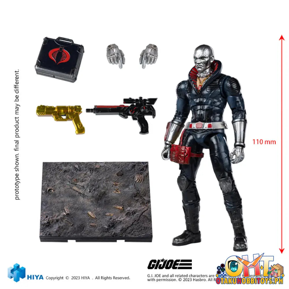 Hiya Toys G.i.joe Exquisite Mini 1/18 Destro Emg0152