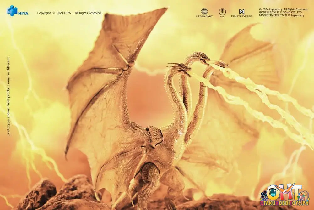 Hiya Toys Godzilla: King Of The Monsters Exquisite Basic Series Ghidorah Gravity Beam Ver. Ebg0077
