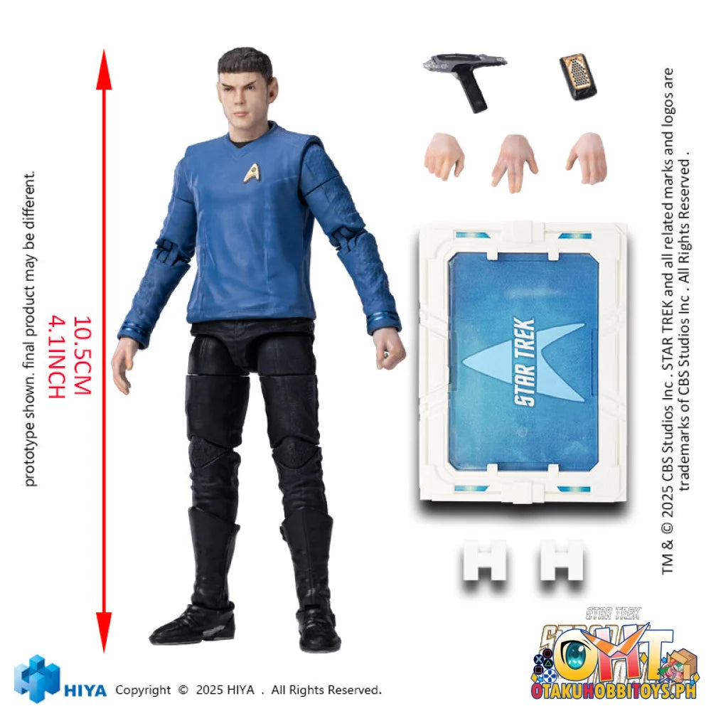 HIYA Toys Star Trek Strange New Worlds 1/12 Spock Action Figure EMS0196