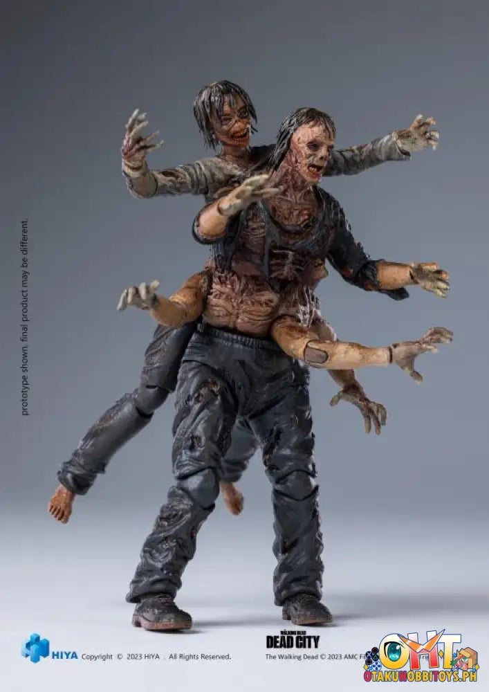 Hiya Toys The Walking Dead: Dead City Exquisite Mini 1/18 Walker King Emw0308