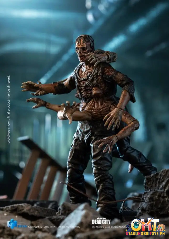 Hiya Toys The Walking Dead: Dead City Exquisite Mini 1/18 Walker King Emw0308