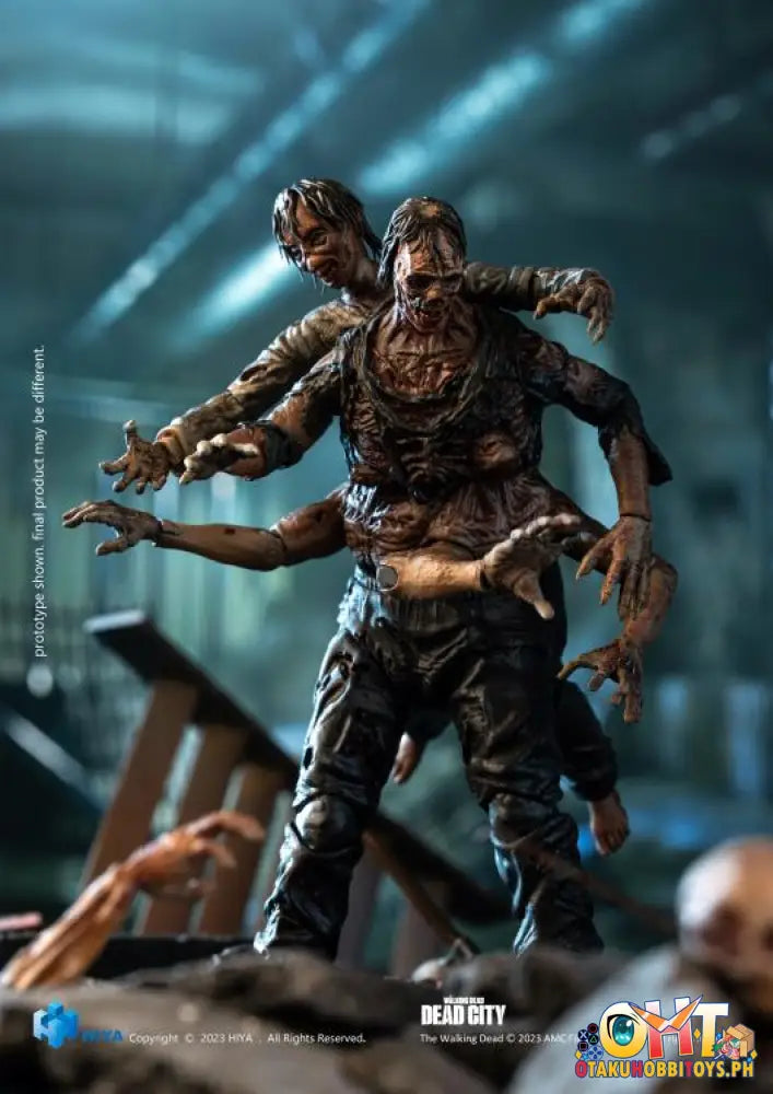 Hiya Toys The Walking Dead: Dead City Exquisite Mini 1/18 Walker King Emw0308