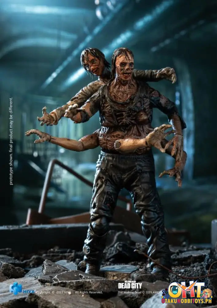 Hiya Toys The Walking Dead: Dead City Exquisite Mini 1/18 Walker King Emw0308