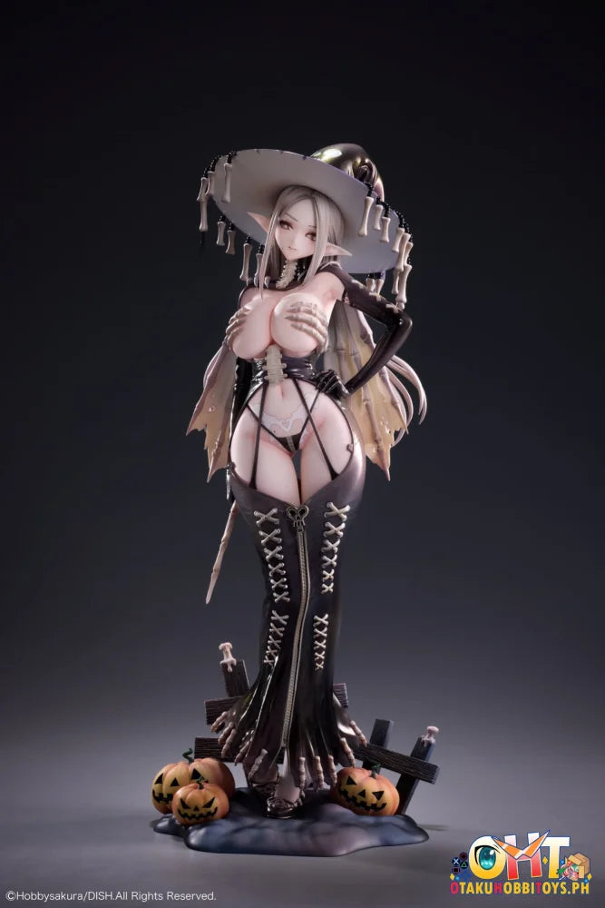 Hobby Sakura DISH Illustration 1/7 Skeleton Witch Skeltia Deluxe Edition - Scale Figure