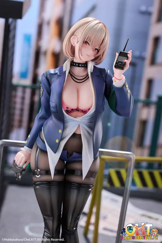 Hobby Sakura Illustration By Chela77 1/6 Naughty Police Woman Limited Edition Scale Figure