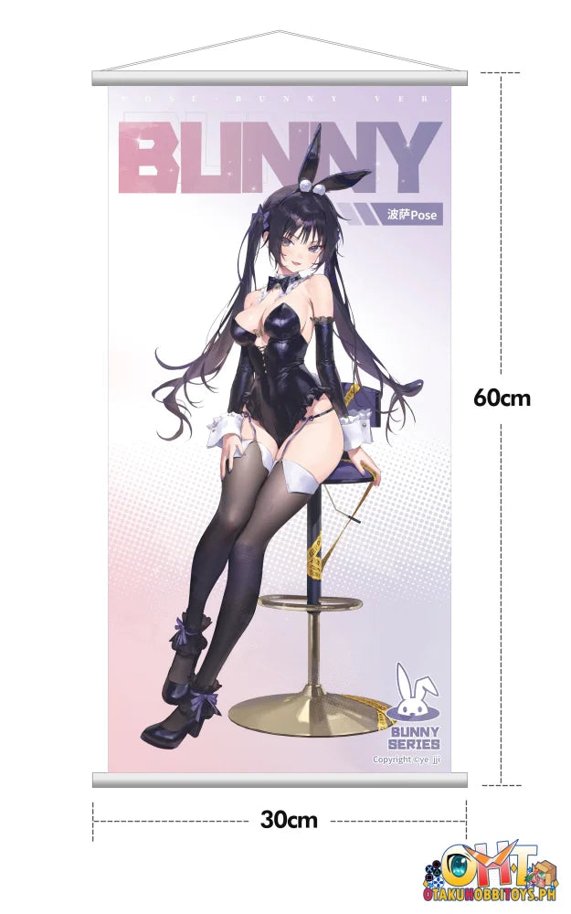 Hobby Sakura Original Character 1/6 Black Rabbit: Posa Deluxe Version + BONUS Art Print - Scale Figure