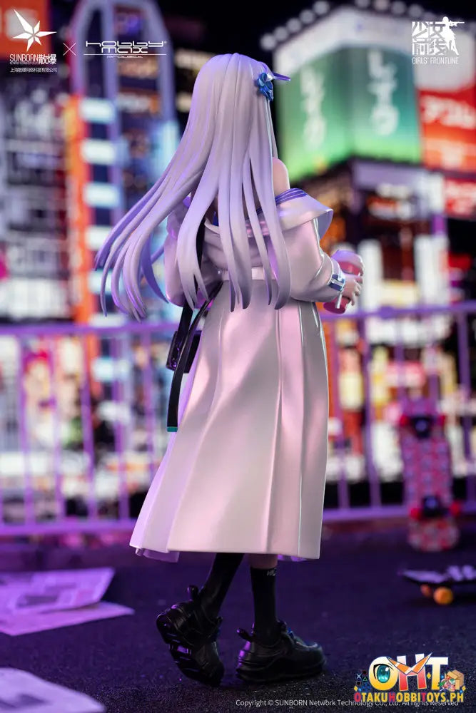 Hobbymax Girls’ Frontline 1/7 Hk416 White Negroni Ver. Scale Figure