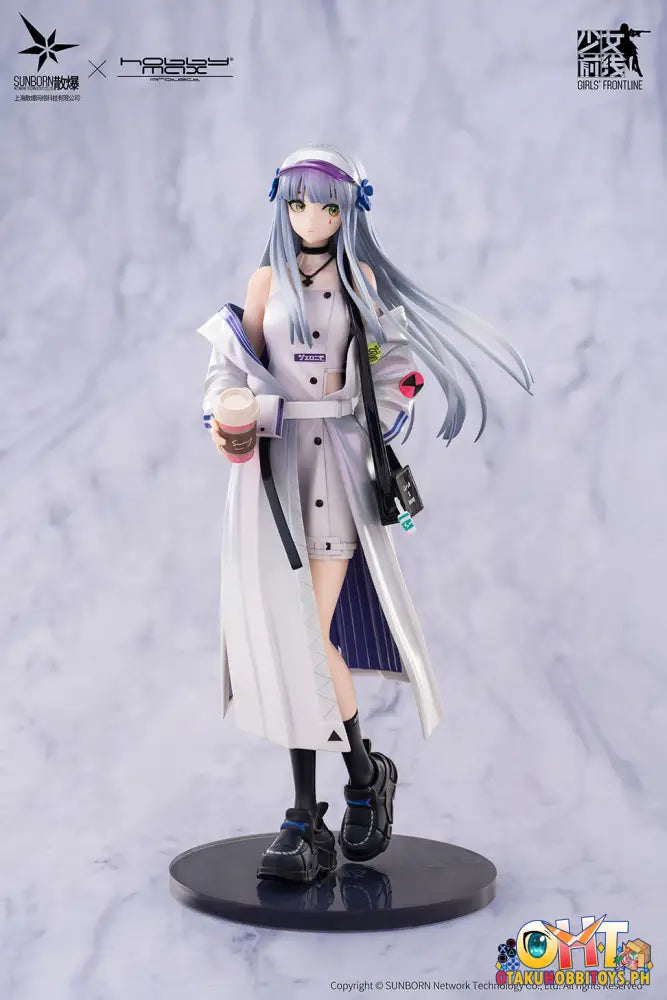 Hobbymax Girls’ Frontline 1/7 Hk416 White Negroni Ver. Scale Figure