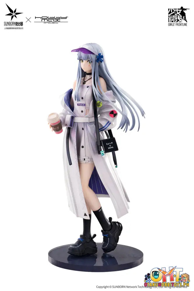 Hobbymax Girls’ Frontline 1/7 Hk416 White Negroni Ver. Scale Figure