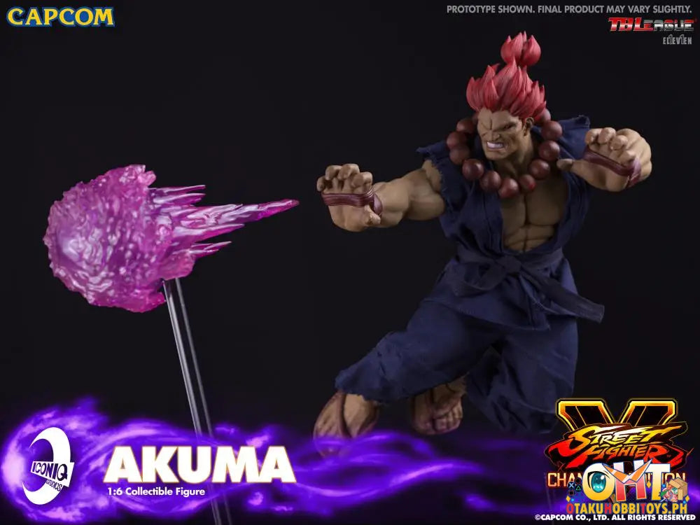 Iconiq Studios Street Fighter V Gaming Series 1/6 Akuma Articulated Figure