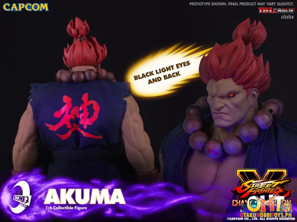 Iconiq Studios Street Fighter V Gaming Series 1/6 Akuma Articulated Figure
