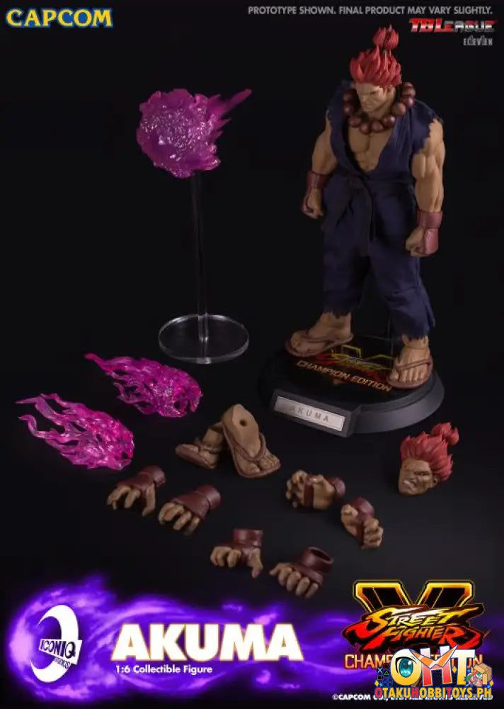 Iconiq Studios Street Fighter V Gaming Series 1/6 Akuma Articulated Figure