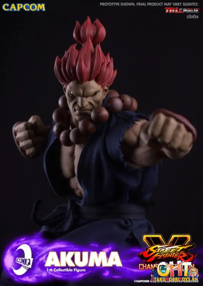 Iconiq Studios Street Fighter V Gaming Series 1/6 Akuma Articulated Figure