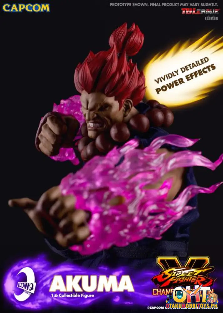 Iconiq Studios Street Fighter V Gaming Series 1/6 Akuma Articulated Figure