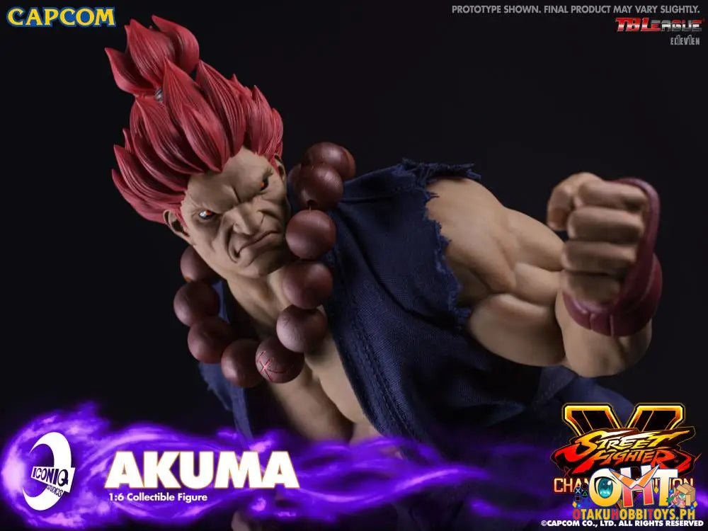 Iconiq Studios Street Fighter V Gaming Series 1/6 Akuma Articulated Figure