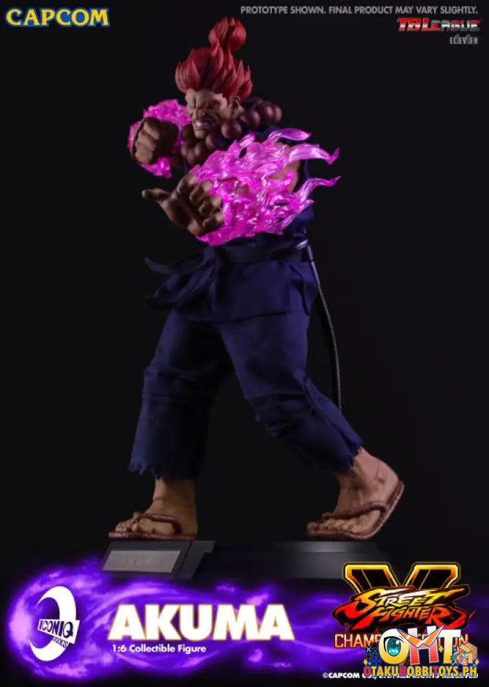Iconiq Studios Street Fighter V Gaming Series 1/6 Akuma Articulated Figure