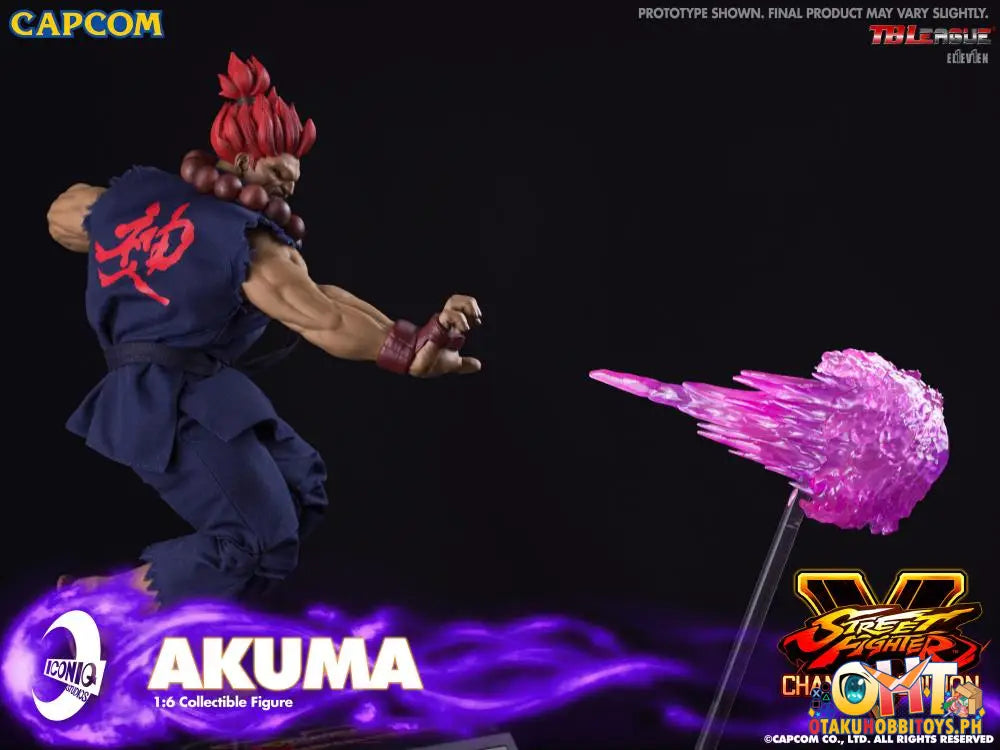 Iconiq Studios Street Fighter V Gaming Series 1/6 Akuma Articulated Figure
