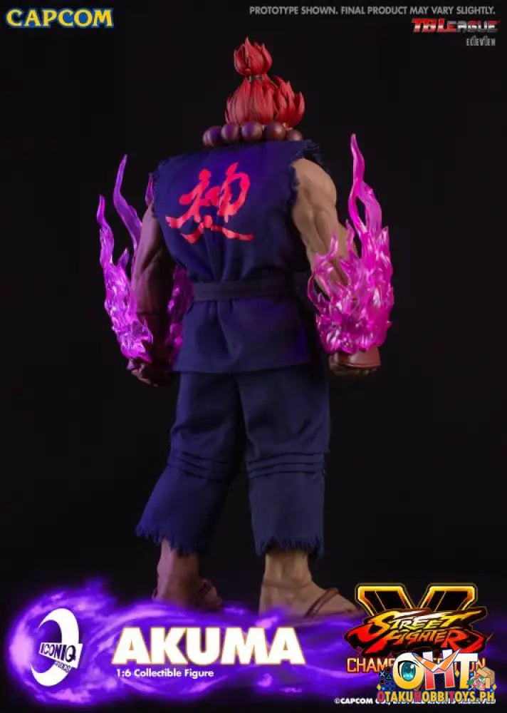 Iconiq Studios Street Fighter V Gaming Series 1/6 Akuma Articulated Figure