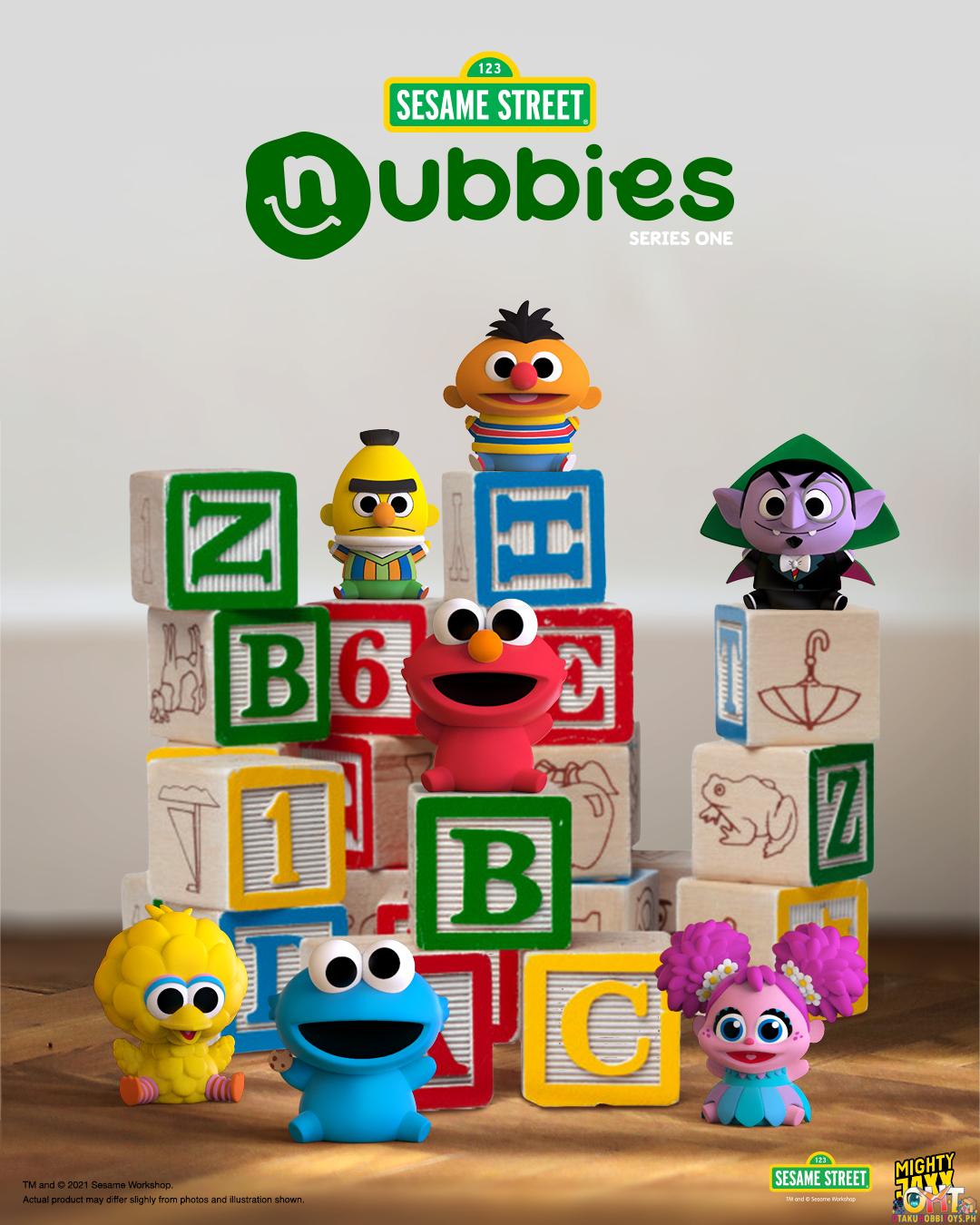 Mighty Jaxx Nubbies: Sesame Street (Box of 12)