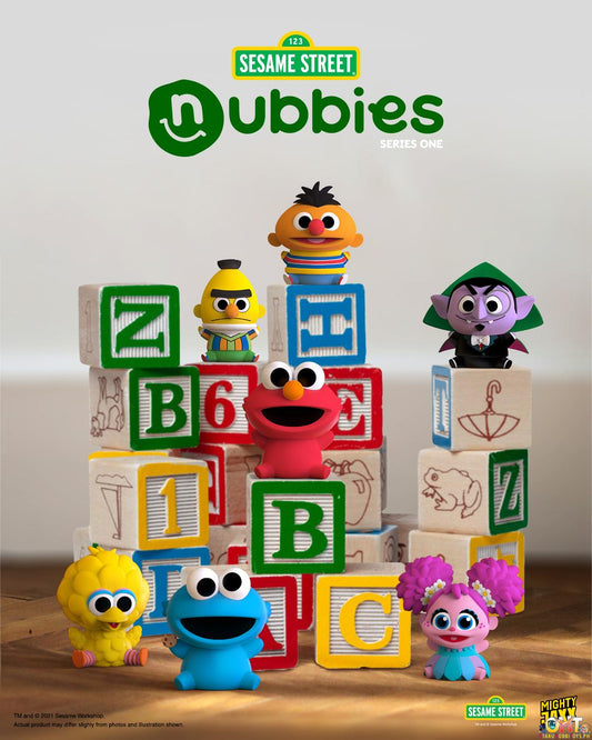 Mighty Jaxx Nubbies: Sesame Street (Box of 12)