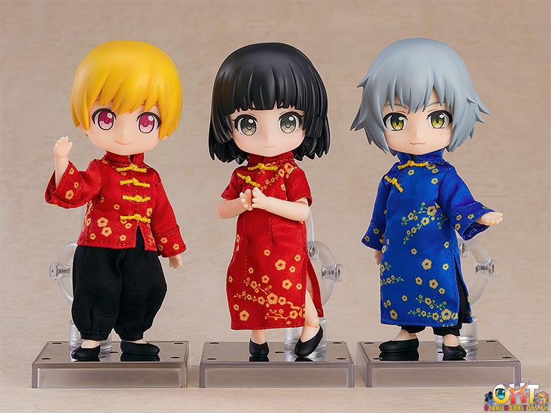 Nendoroid Doll Outfit Set: Chinese Dress (Red/Blue)