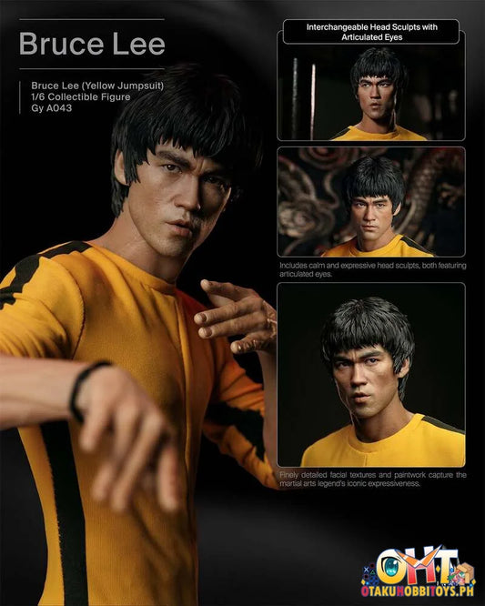 INART 1/6 Bruce Lee (Yellow Jumpsuit) - Scale Figure