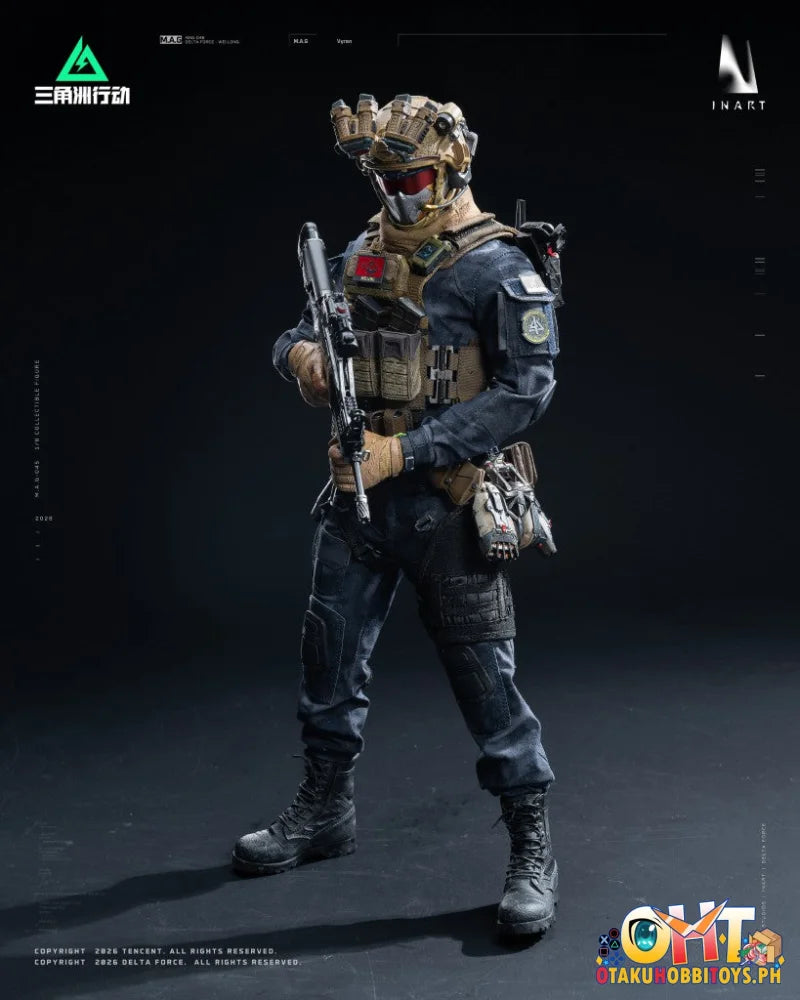 INART 1/6 Delta Force VYRON Action Figure MAG045 - Articulated Figure