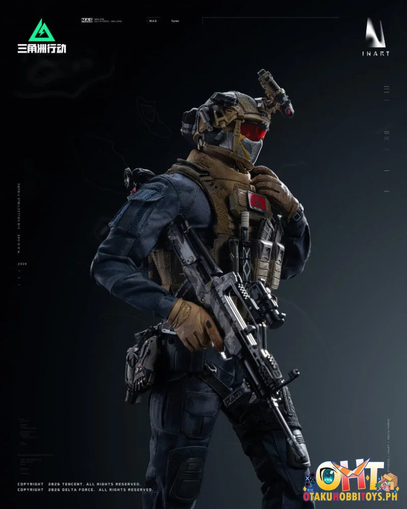 INART 1/6 Delta Force VYRON Action Figure MAG045 - Articulated Figure