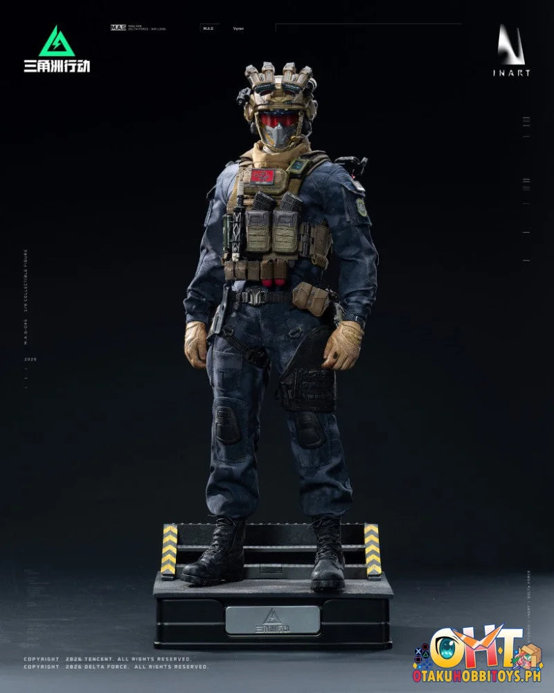 INART 1/6 Delta Force VYRON Action Figure MAG045 - Articulated Figure