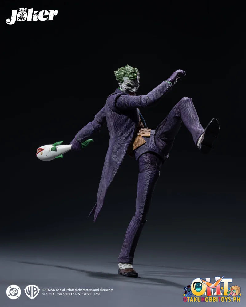 INART Action 1/12 DC / Batman MAG C0005 The Joker Action Figure (Comic Version) - Articulated Figure
