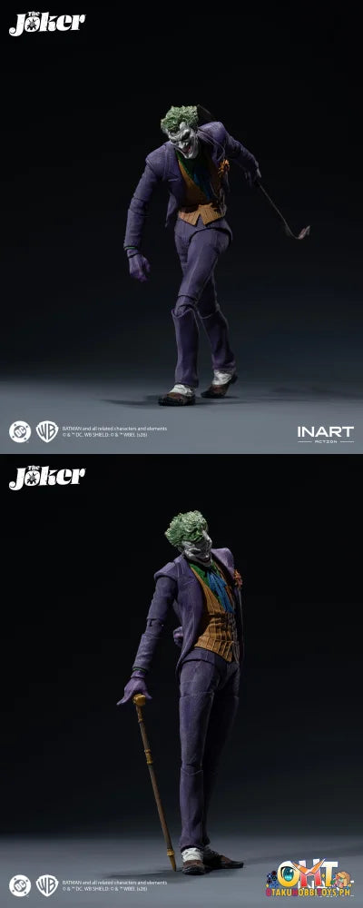 INART Action 1/12 DC / Batman MAG C0005 The Joker Action Figure (Comic Version) - Articulated Figure