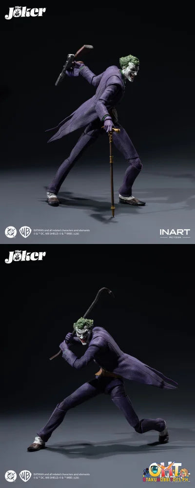 INART Action 1/12 DC / Batman MAG C0005 The Joker Action Figure (Comic Version) - Articulated Figure