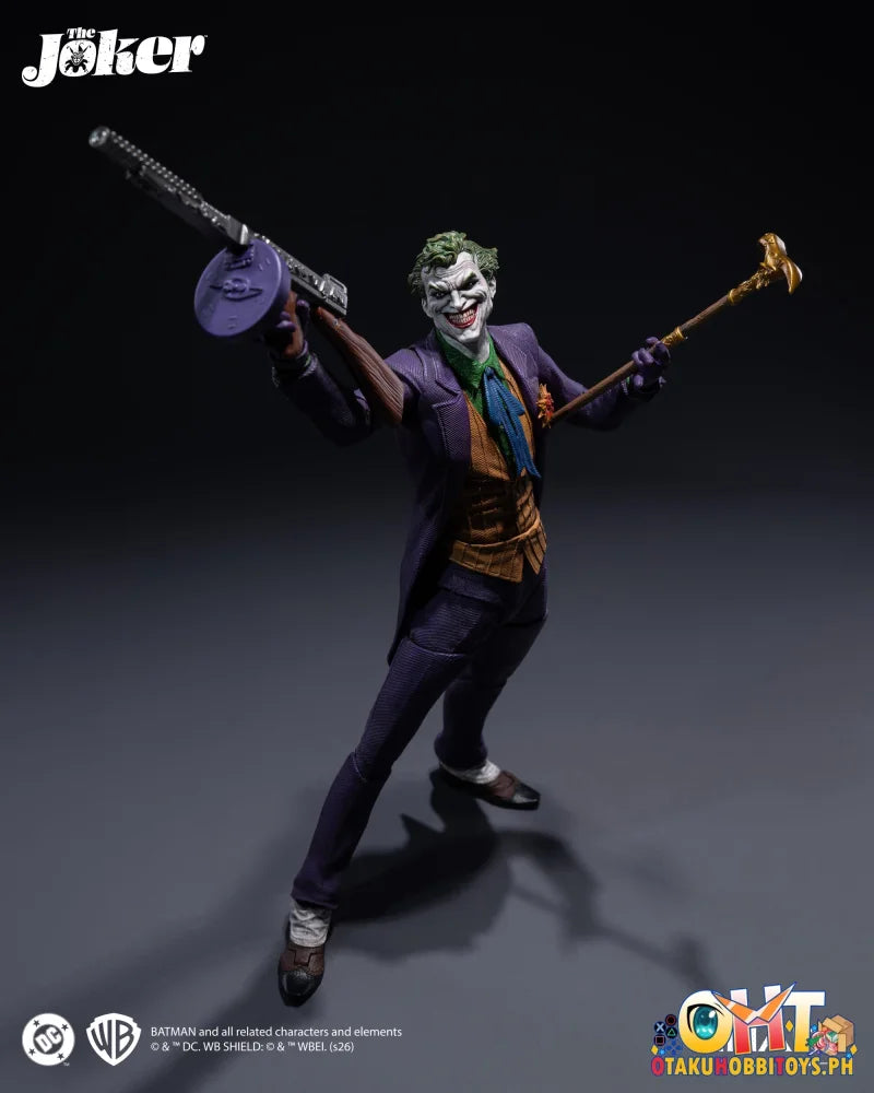 INART Action 1/12 DC / Batman MAG C0005 The Joker Action Figure (Comic Version) - Articulated Figure