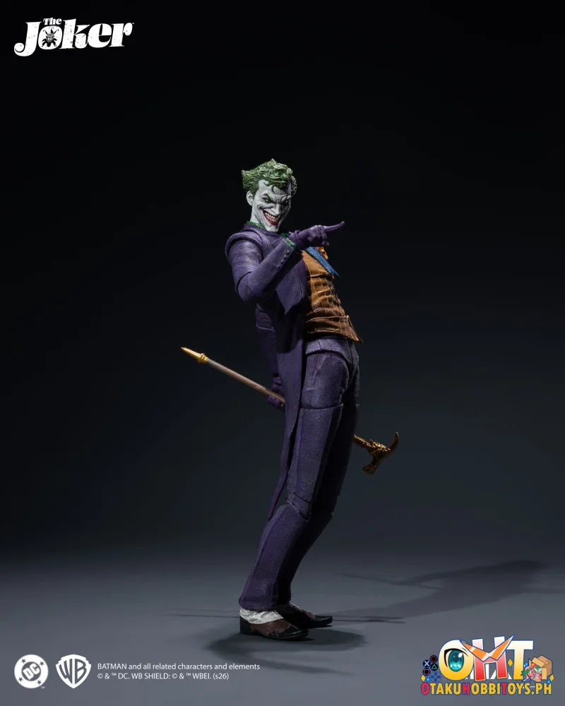 INART Action 1/12 DC / Batman MAG C0005 The Joker Action Figure (Comic Version) - Articulated Figure