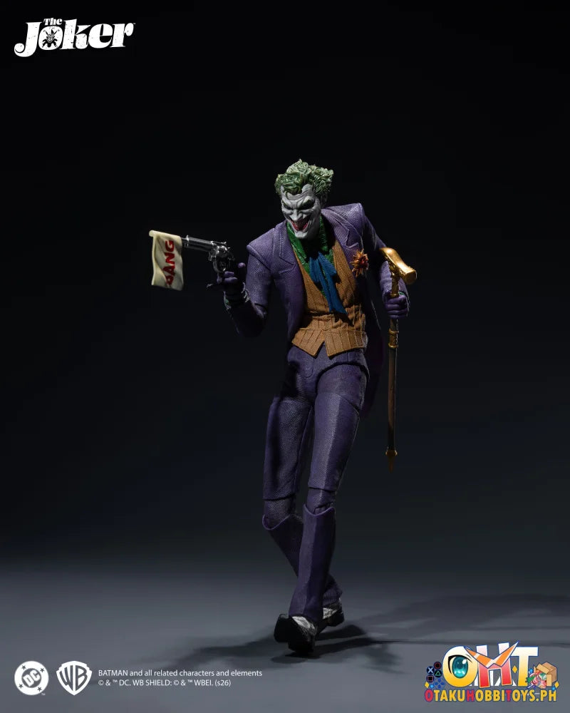 INART Action 1/12 DC / Batman MAG C0005 The Joker Action Figure (Comic Version) - Articulated Figure