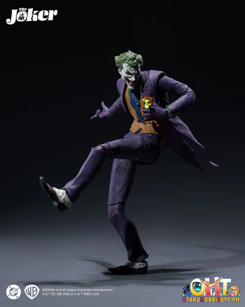 INART Action 1/12 DC / Batman MAG C0005 The Joker Action Figure (Comic Version) - Articulated Figure
