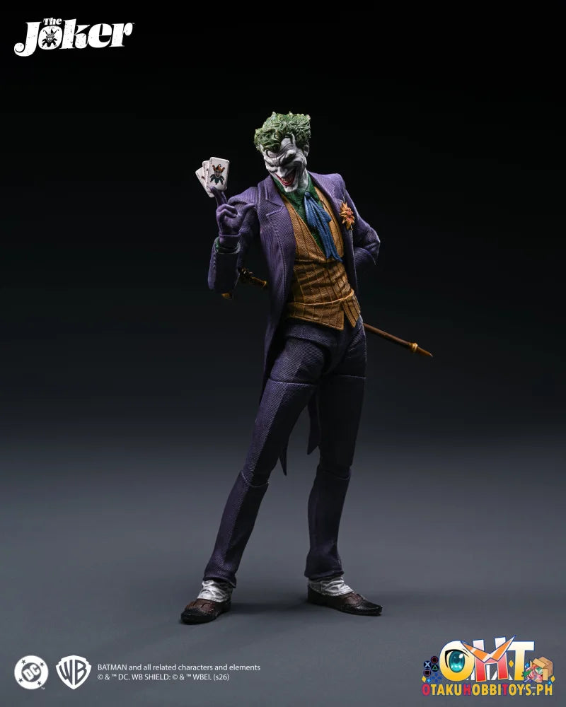 INART Action 1/12 DC / Batman MAG C0005 The Joker Action Figure (Comic Version) - Articulated Figure