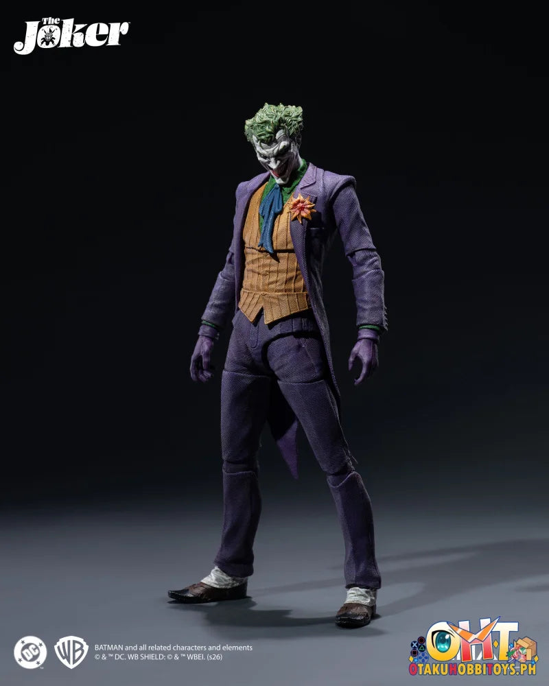 INART Action 1/12 DC / Batman MAG C0005 The Joker Action Figure (Comic Version) - Articulated Figure