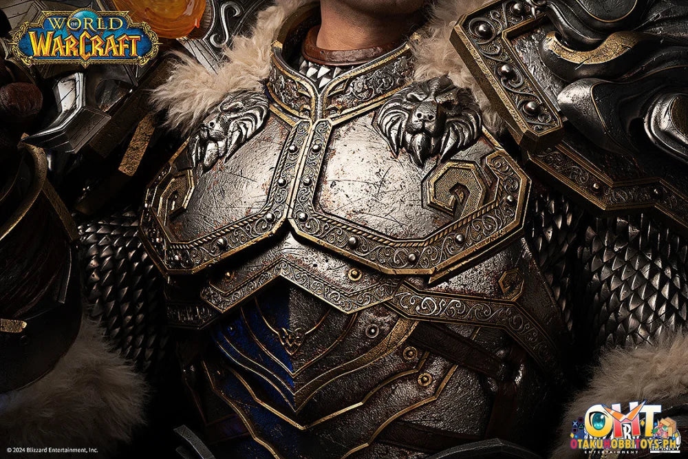 Infinity Studio X Blizzard Entertainment Varian Wrynn Life Size Bust Scale Figure