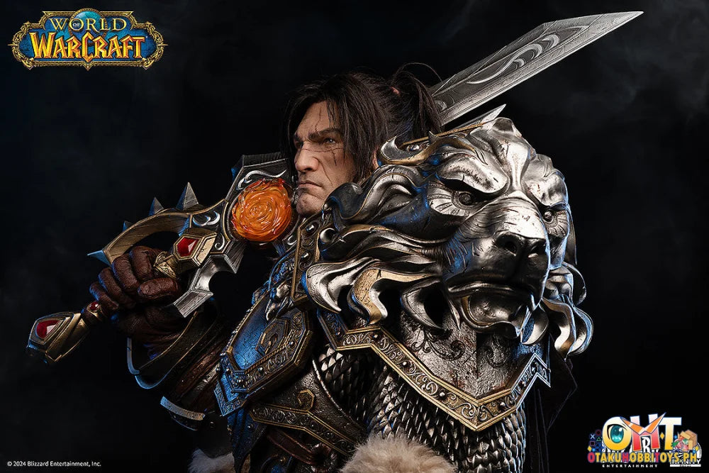 Infinity Studio X Blizzard Entertainment Varian Wrynn Life Size Bust Scale Figure