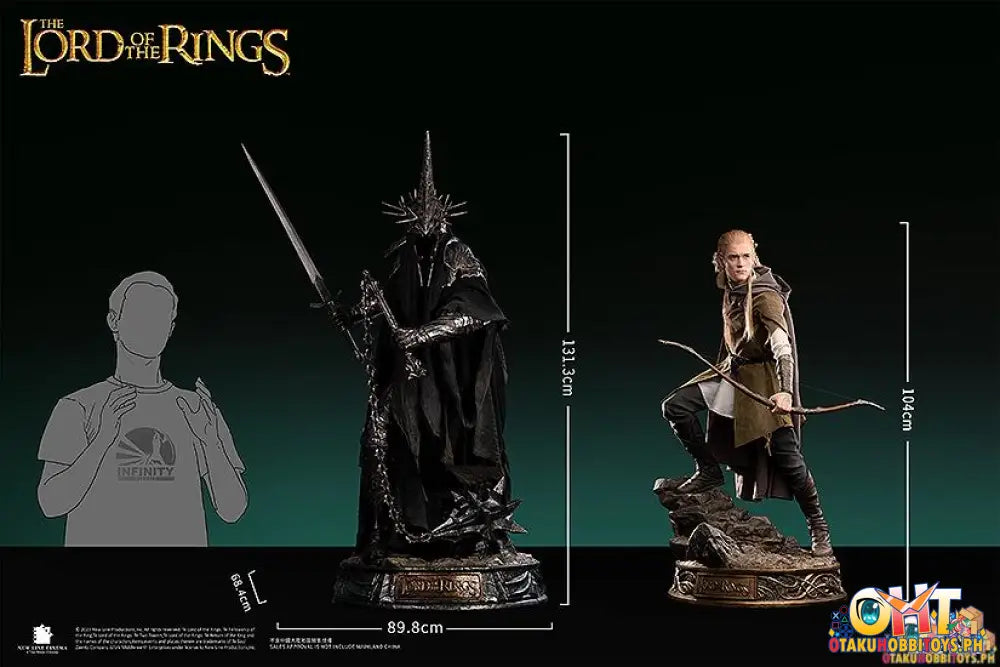 Infinity Studio X Penguin Toys Master Forge Series The Lord Of The Rings Witch-King Angmar