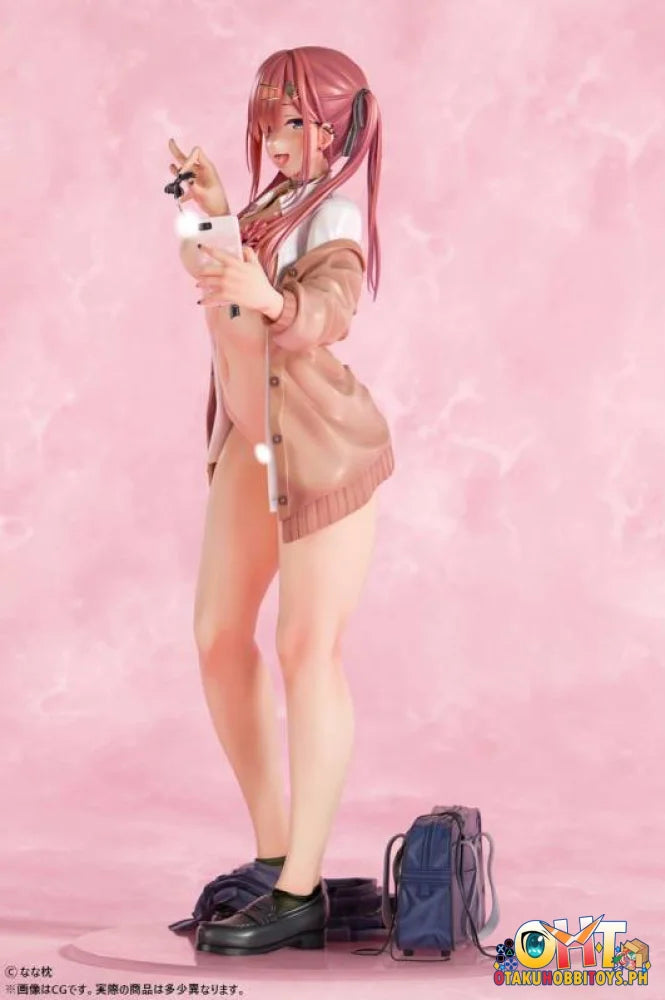 Insight 1/5 Red-Haired Gyaru-Chan Bare Face Ver. Original Character by Nanamakura Scale Figure