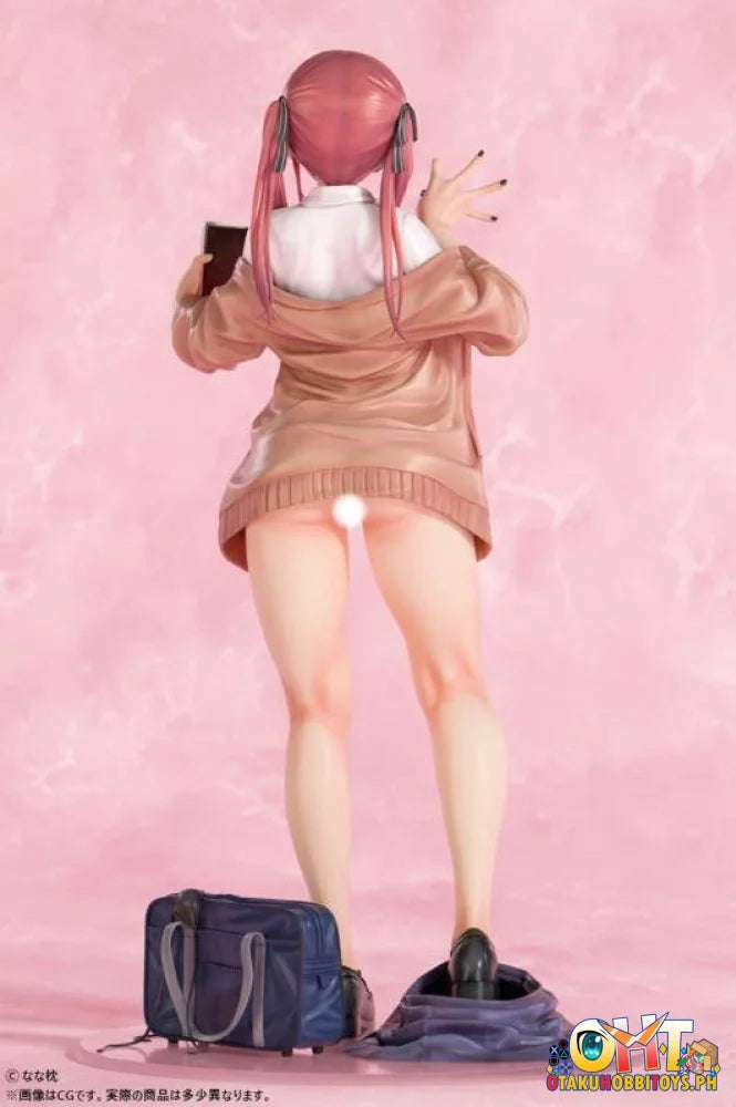 Insight 1/5 Red-Haired Gyaru-Chan Bare Face Ver. Original Character by Nanamakura Scale Figure